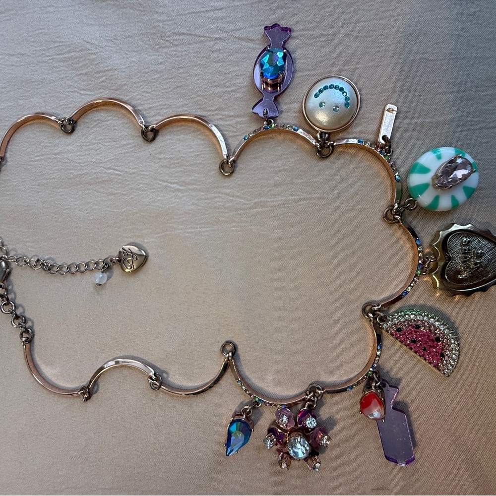 Betsey Johnson Boardwalk Sweets Necklace Candylove